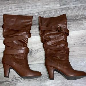 Brown boots